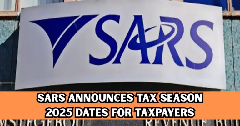 SARS Announces Tax Season 2025 Dates for Taxpayers